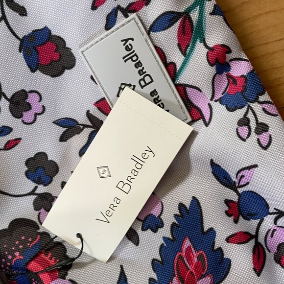 Vera Bradley Water Repellent ECO Hipster Crossbody & Matching Wallet Key Chain - Picture 5 of 11